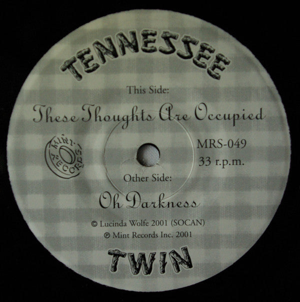 Tennessee Twin : These Thoughts Are Occupied (7", Single)