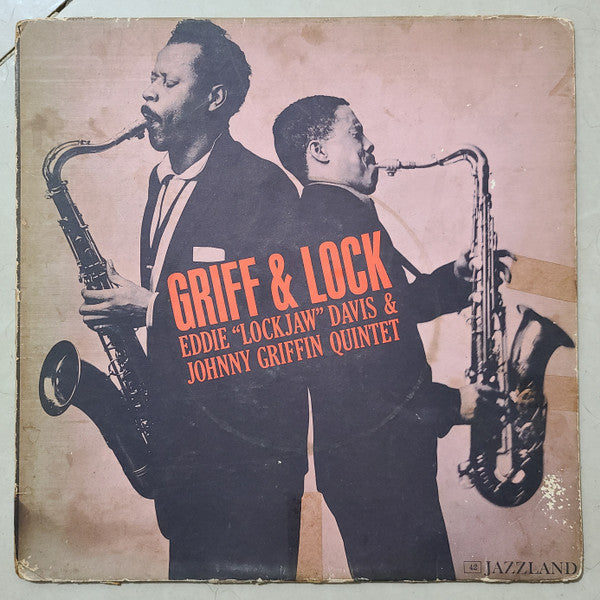 The Eddie Davis-Johnny Griffin Quintet : Griff & Lock (LP, Album, Red)
