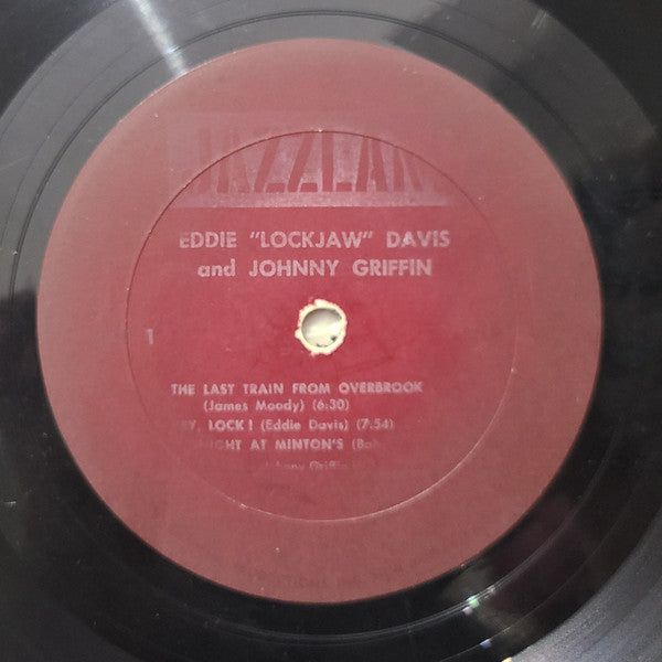 The Eddie Davis-Johnny Griffin Quintet : Griff & Lock (LP, Album, Red)