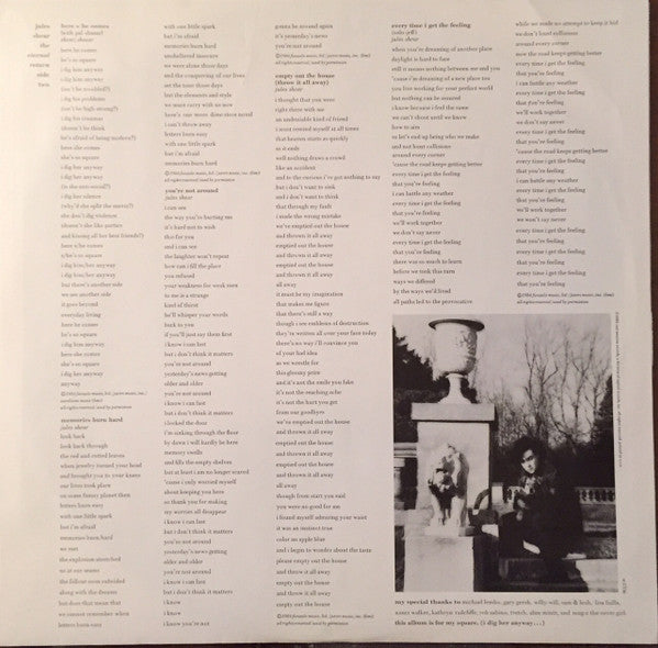 Jules Shear : The Eternal Return (LP, Album)