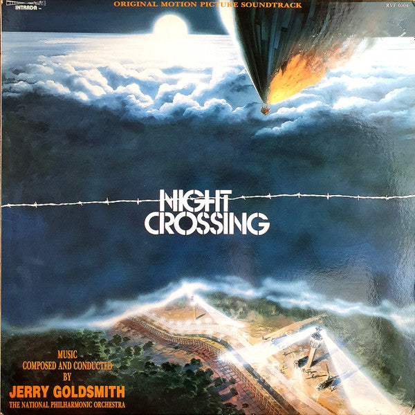 Jerry Goldsmith Conducting National Philharmonic Orchestra : Night Crossing (Original Motion Picture Soundtrack) (LP, Album)