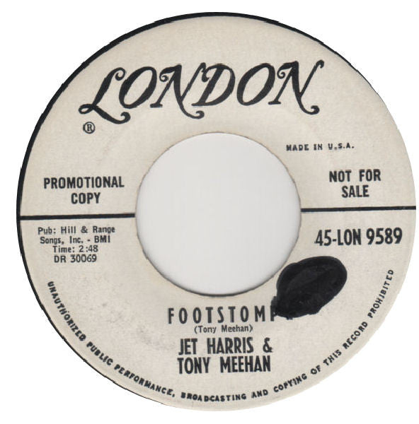 Jet Harris And Tony Meehan : Diamonds (7", Single, Promo)