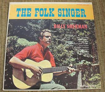 Billy Sherman (2) : The Folk Singer (LP, Mono)