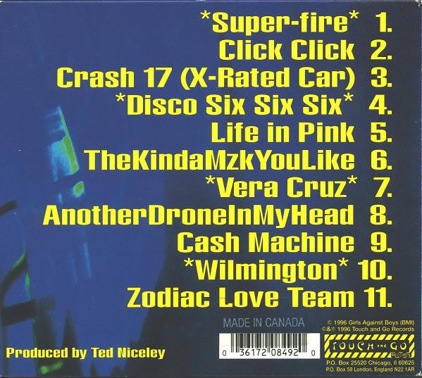 Girls Against Boys : **House Of GVSB** (CD, Album, Dig)