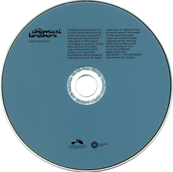 The Chemical Brothers : Push The Button (CD, Album)