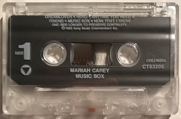 Mariah Carey : Music Box (Cass, Album, 100)