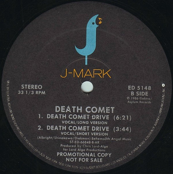 Death Comet Crew : Mystic Eyes / Death Comet Drive (12", Promo)