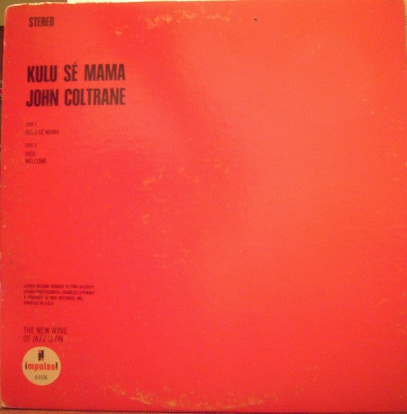 John Coltrane : Kulu Sé Mama (LP, Album, Club, Gat)