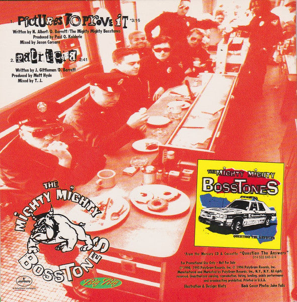 The Mighty Mighty Bosstones : Pictures To Prove It (CD, Single, Promo)