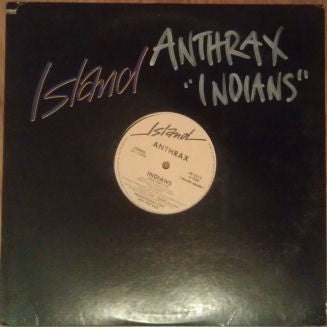 Anthrax : Indians (12", Promo)
