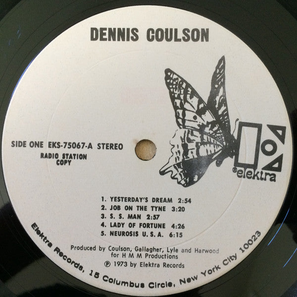 Dennis Coulson : Dennis Coulson (LP, Album, Promo)