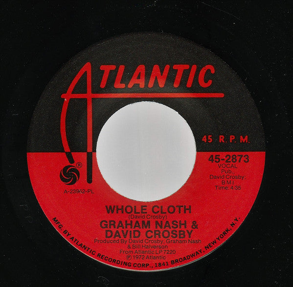 Crosby & Nash : Immigration Man (7", Single, PL )