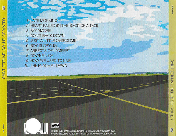 Saint Etienne : Sound Of Water (CD, Album)