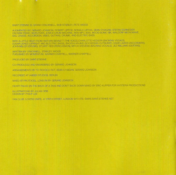 Saint Etienne : Sound Of Water (CD, Album)