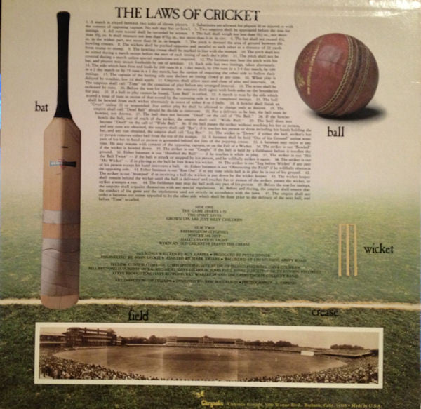 Roy Harper : When An Old Cricketer Leaves The Crease (LP, Album, Win)
