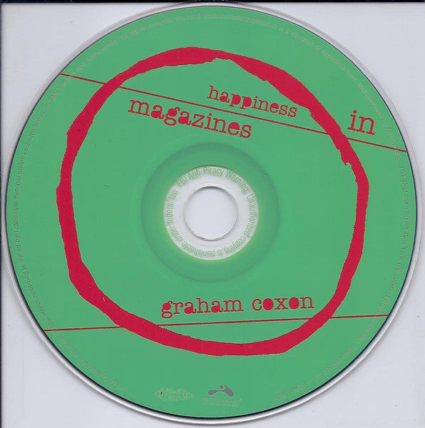 Graham Coxon : Happiness In Magazines (CD, Album)