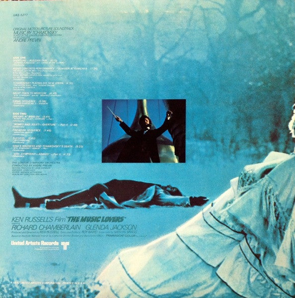 Pyotr Ilyich Tchaikovsky, André Previn, London Symphony Orchestra : The Music Lovers - Original Motion Picture Soundtrack (LP)