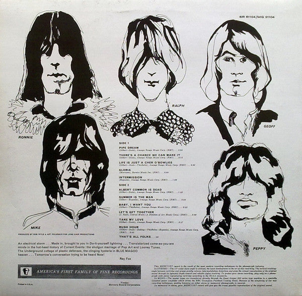 Blues Magoos : Electric Comic Book (LP, Album, Mono, RE)