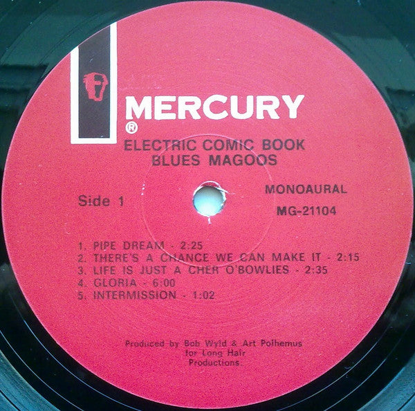 Blues Magoos : Electric Comic Book (LP, Album, Mono, RE)