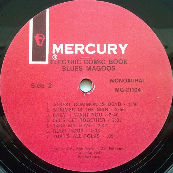 Blues Magoos : Electric Comic Book (LP, Album, Mono, RE)