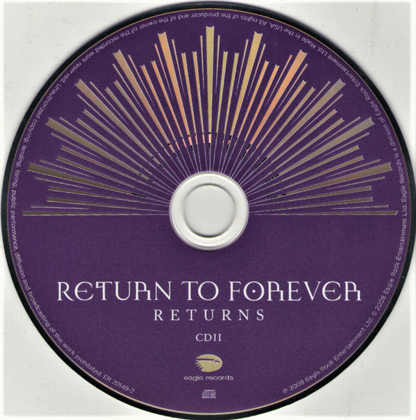 Return To Forever : Returns (2xCD, Album)