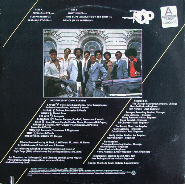 Ohio Players : Jass-Ay-Lay-Dee (LP, Album, Gat)