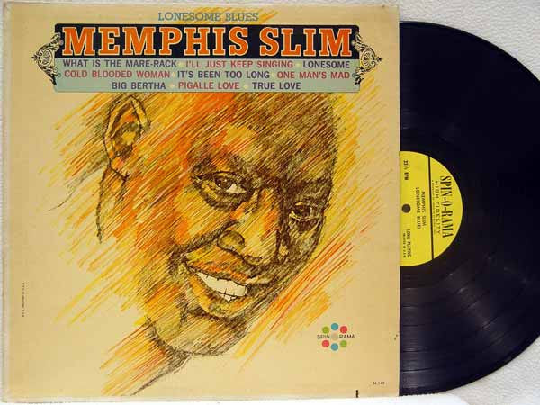 Memphis Slim : Lonesome Blues (LP, Album, RE)