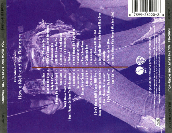 Ramones : All The Stuff (And More) - Vol. I (CD, Comp)