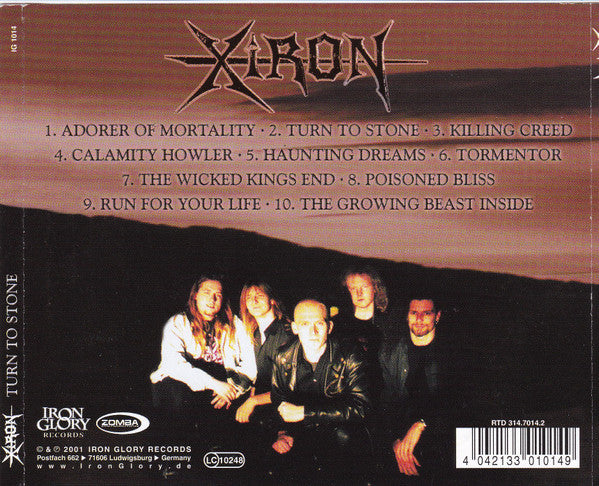 Xiron : Turn To Stone (CD, Album)