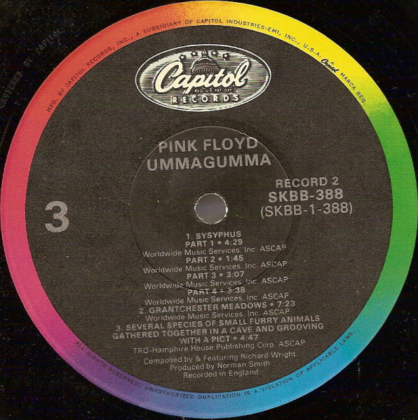 Pink Floyd : Ummagumma (2xLP, Album, RE, Jac)