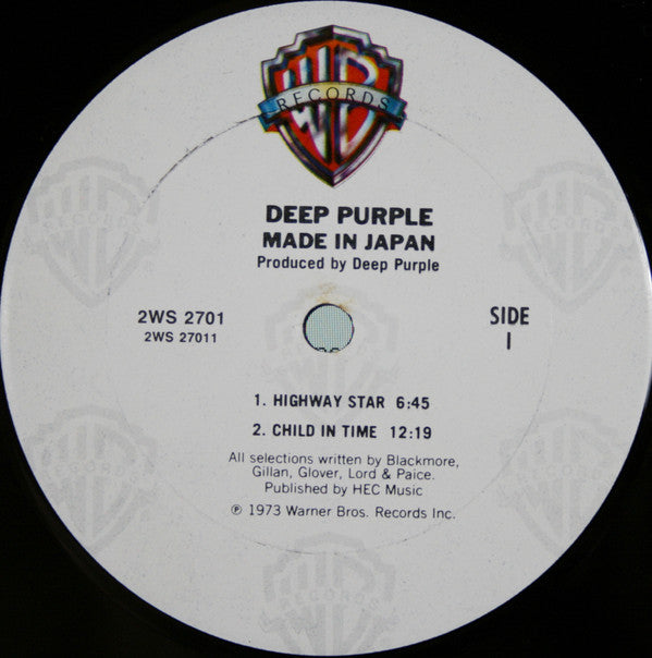 Deep Purple : Made In Japan (2xLP, Album, Club)