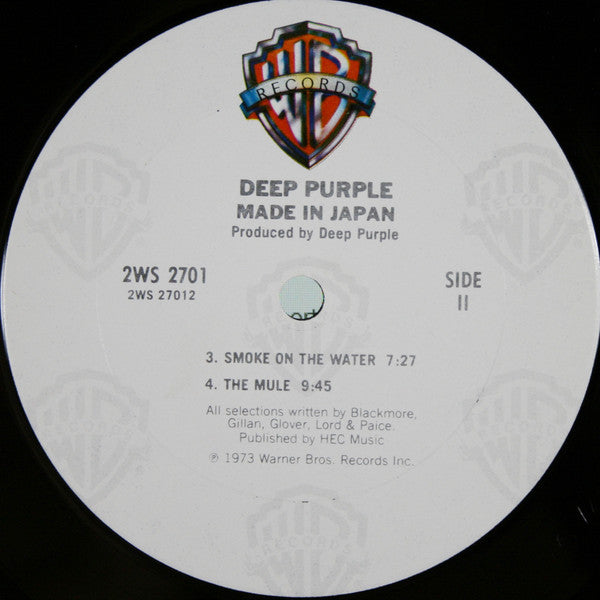 Deep Purple : Made In Japan (2xLP, Album, Club)