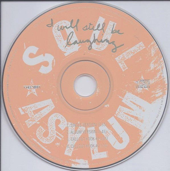 Soul Asylum (2) : I Will Still Be Laughing (CD, Single, Promo)
