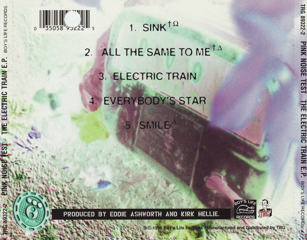 Pink Noise Test : The Electric Train E.P. (CD, EP)