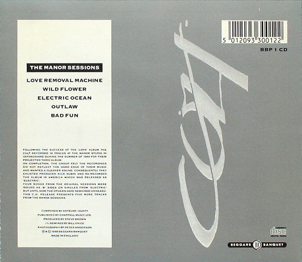The Cult : The Manor Sessions (CD, EP)