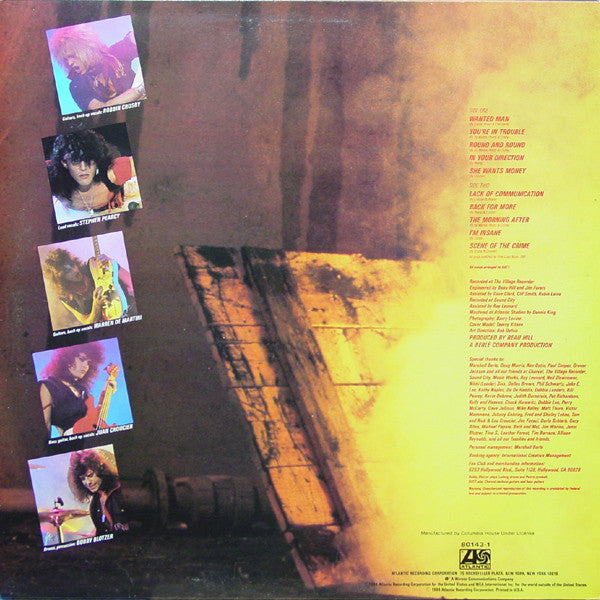 Ratt : Out Of The Cellar (LP, Album, Club, CRC)
