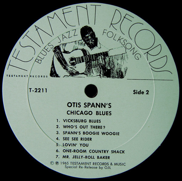 Otis Spann : Otis Spann's Chicago Blues (LP, Album, Mono, RE)