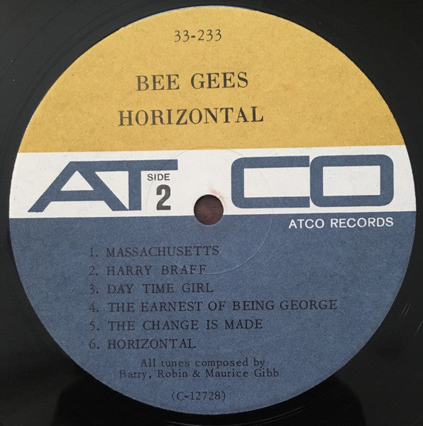 Bee Gees : Horizontal (LP, Album, Mono)
