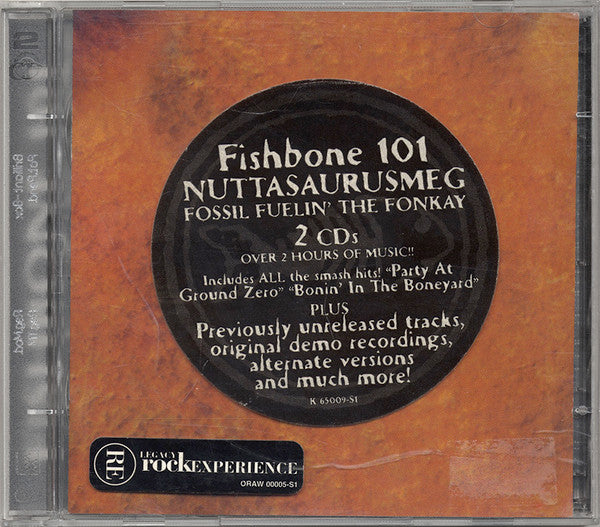 Fishbone : Fishbone 101–Nuttasaurusmeg Fossil Fuelin' The Fonkay (2xCD, Comp, RM)