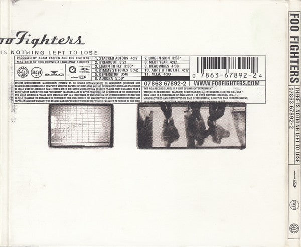 Foo Fighters : There Is Nothing Left To Lose (CD, Album, Enh, JVC)