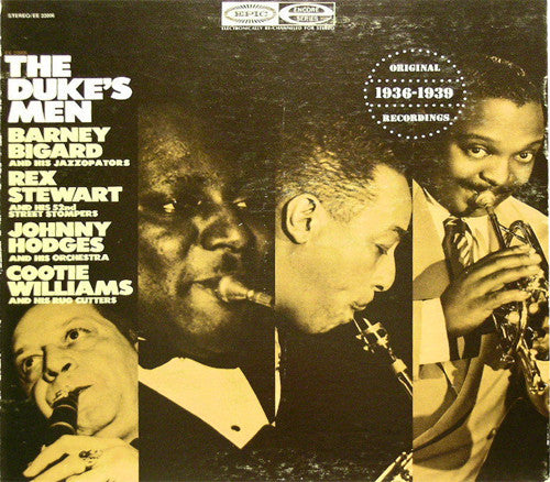 Duke Ellington, Barney Bigard, Rex Stewart, Johnny Hodges, Cootie Williams : The Duke's Men (LP, Comp)