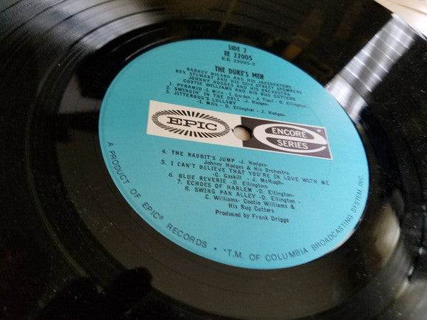 Duke Ellington, Barney Bigard, Rex Stewart, Johnny Hodges, Cootie Williams : The Duke's Men (LP, Comp)