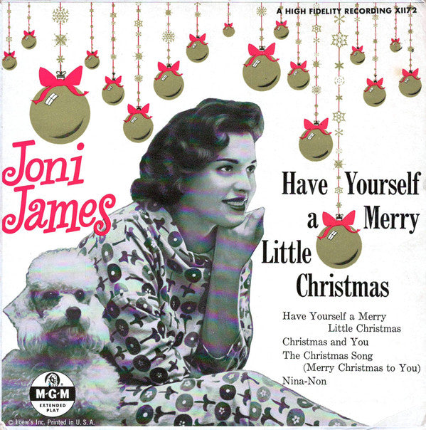 Joni James : Have Yourself A Merry Little Christmas (7", EP)