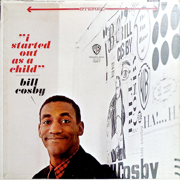 Bill Cosby : I Started Out As A Child (LP, Album, Pit)