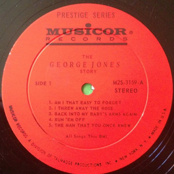 George Jones (2) : The George Jones Story (2xLP, Album, Ind)