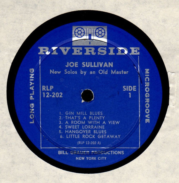 Joe Sullivan : New Solos By An Old Master (LP, Mono)