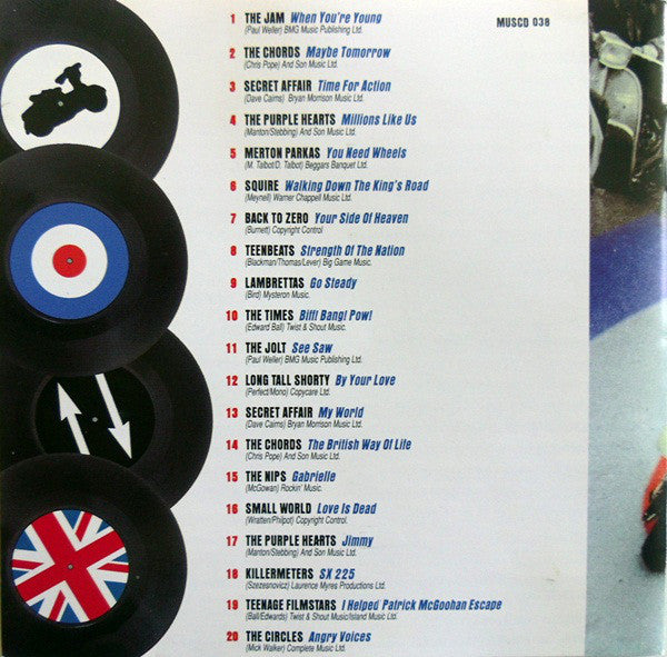 Various : On Target - 20 Direct Hits From The Mod Revival (CD, Comp)