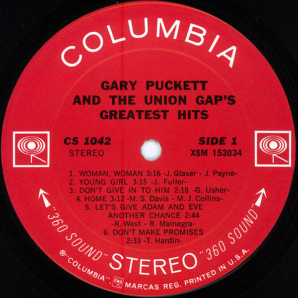 Gary Puckett & The Union Gap : Greatest Hits (LP, Comp, 2-E)