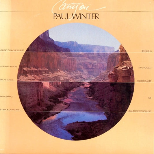 Paul Winter (2) : Canyon (LP, Album, Ele)