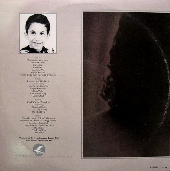 Jim Croce : The Faces I've Been (2xLP, Album, Club, RCA)